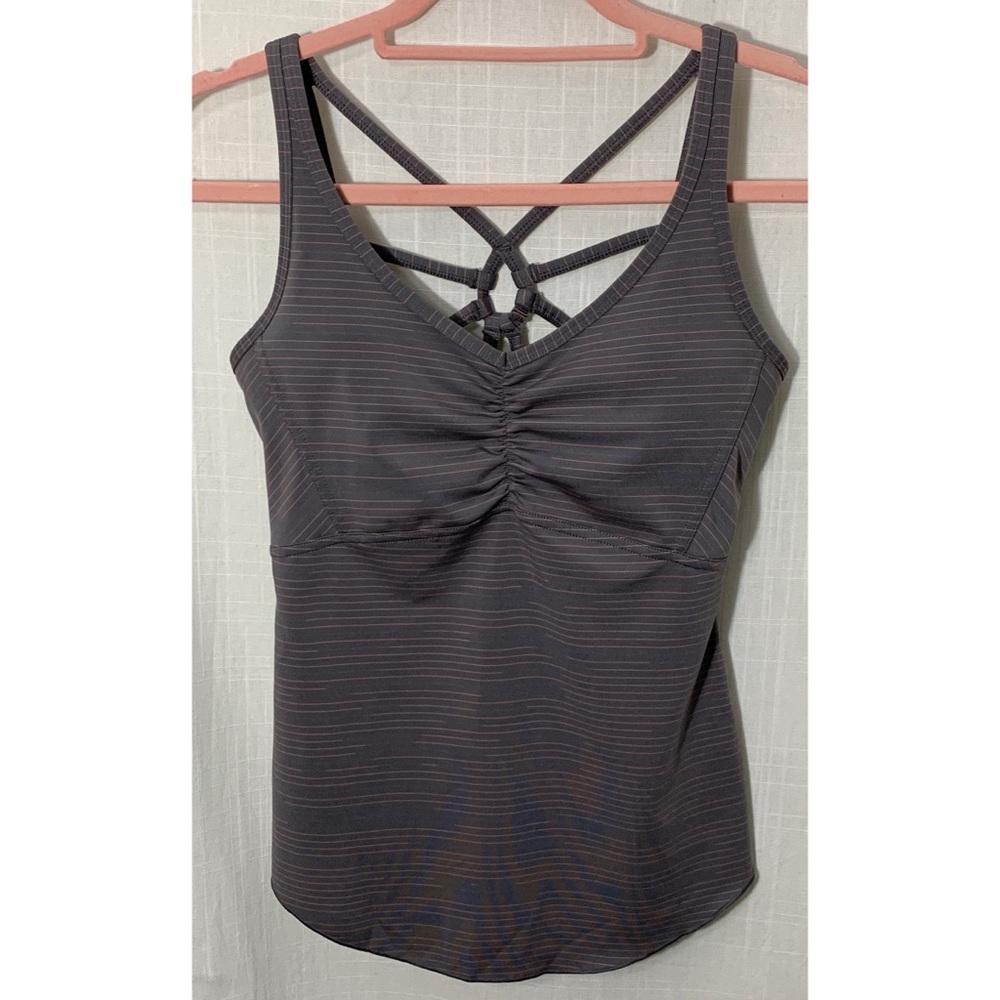 NWT Prana Moon Rock Broken Stripe Dreaming Tank - Picture 3 of 7